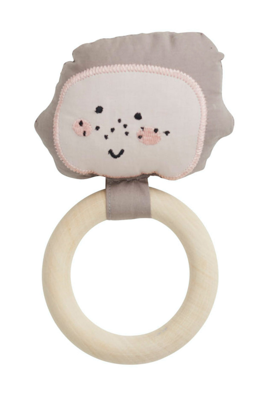 PLAYFUL BABY RATTLE - DARK GREY 02