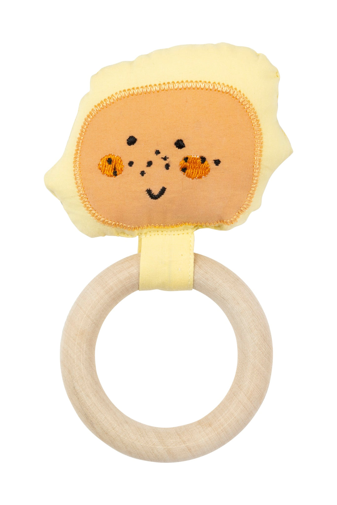PLAYFUL BABY RATTLE - LT. YELLOW 04