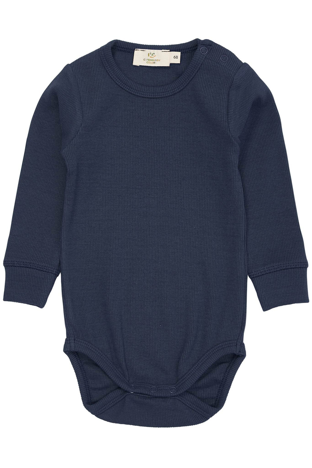 MODAL RIB LS BODY - NAVY