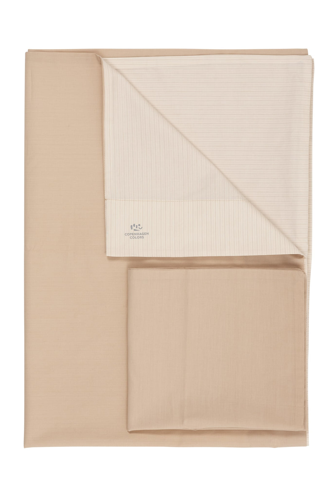FUTURE BABY BED LINEN W. STRIPES 70*100/ 40*45 (DK) - CREAM STRIPE