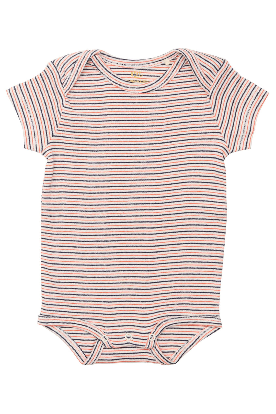 STRIPED SHORT SLEEVE BODY - BLUE/RED STRIPE