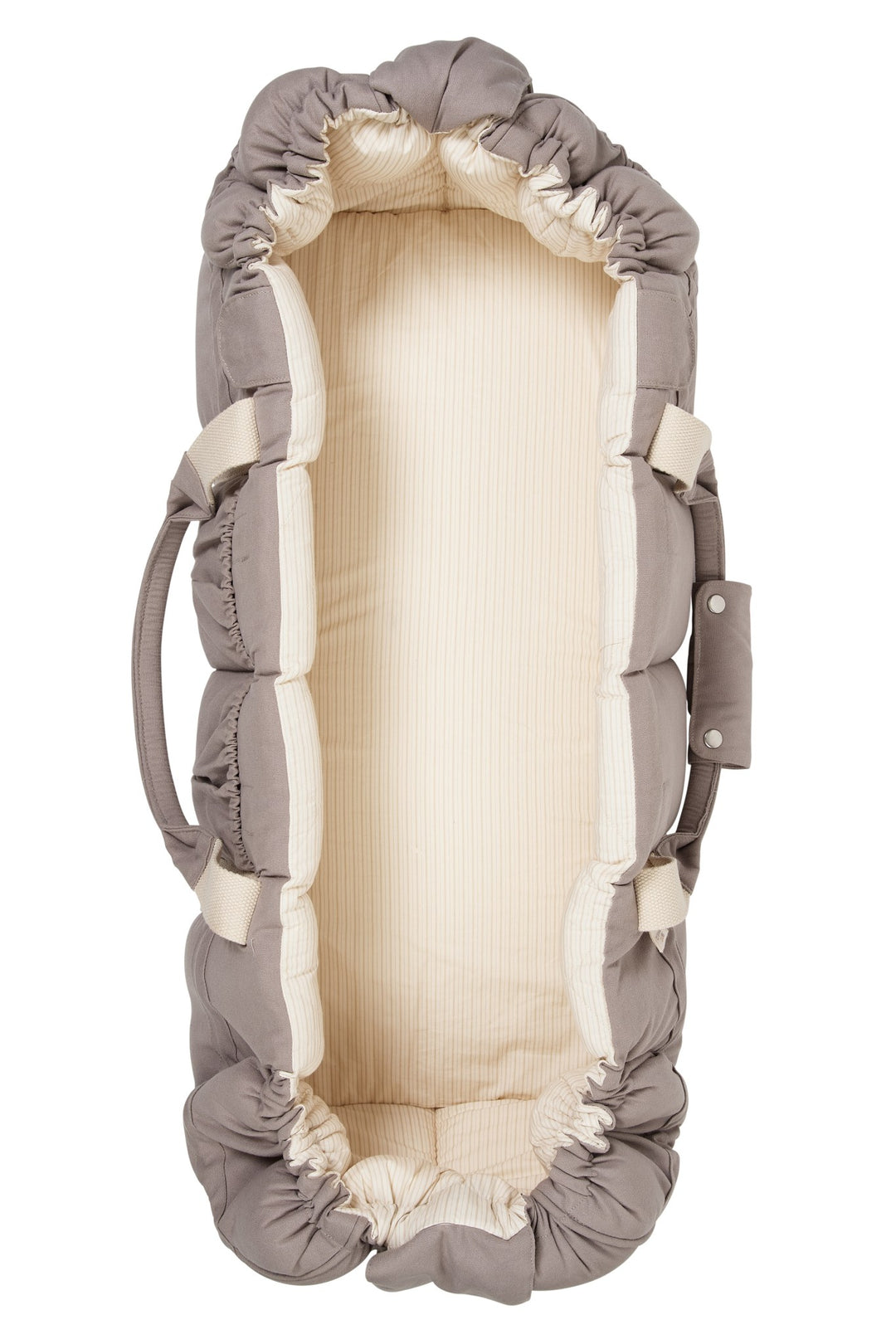 ORGANIC MULTIFUNCTIONAL LIFT - DARK GREY W. CREAM SOLID STRIPE
