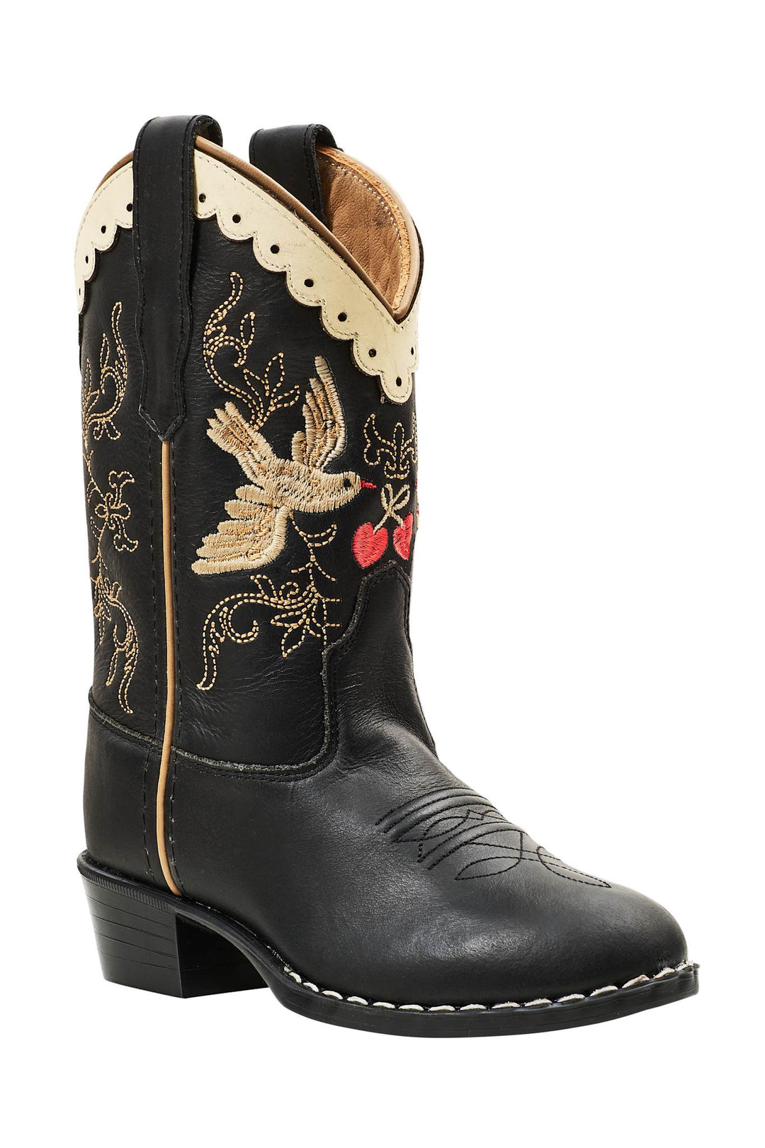 LIMITED COWBOY BOOTS - BLACK DOVE - BLACK