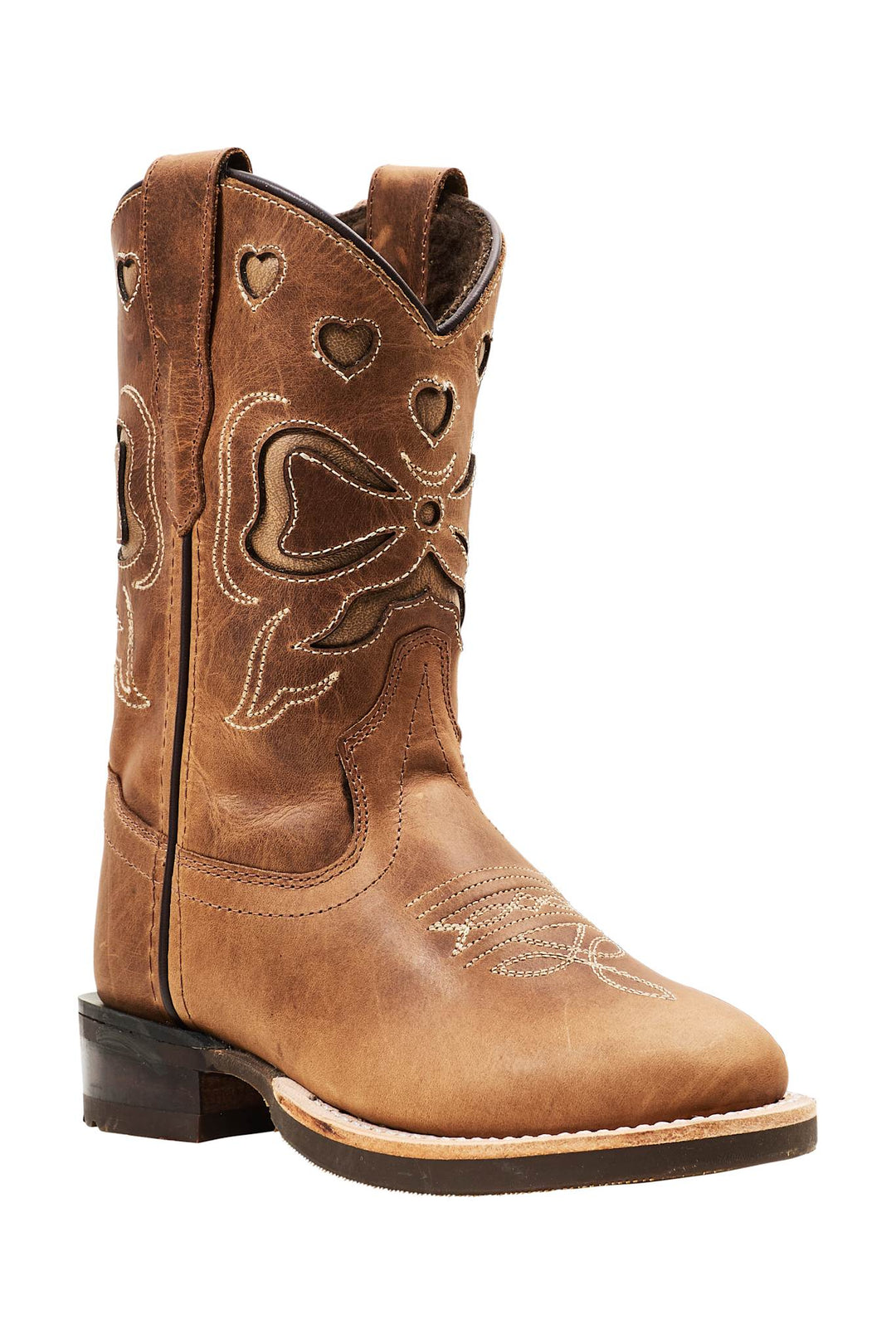 LIMITED RANGER BOOTS W. WARM LINING - COGNAC BOW - COGNAC