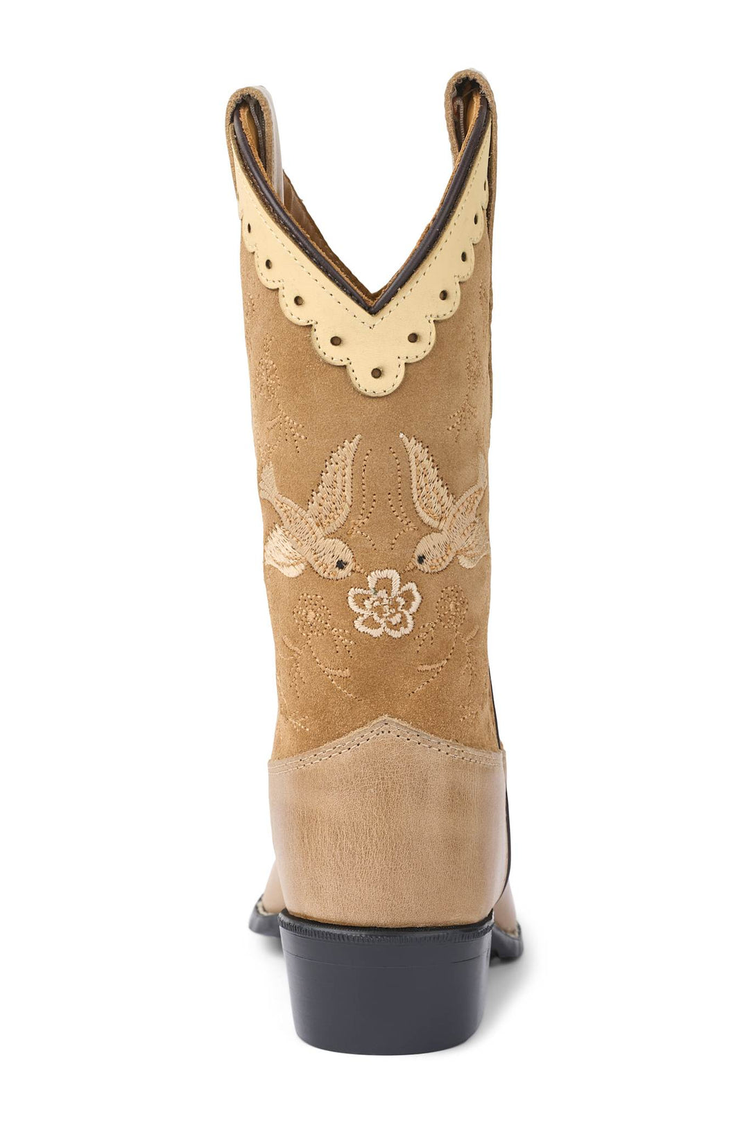 LIMITED COWBOY BOOTS HIGH - BEIGE SUEDE - BEIGE SUEDE