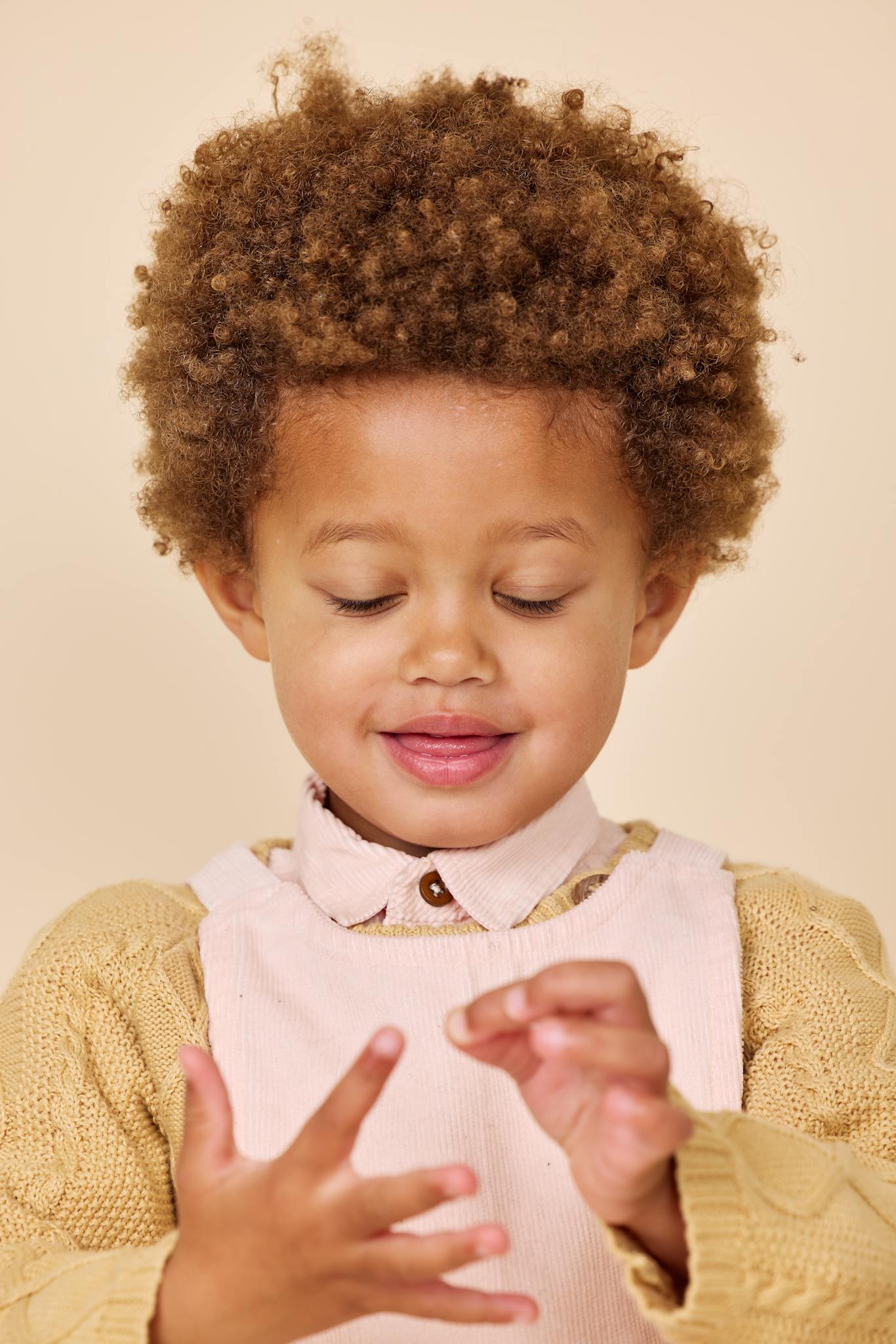 CORDUROY JUNIOR DRESS - SOFT PINK