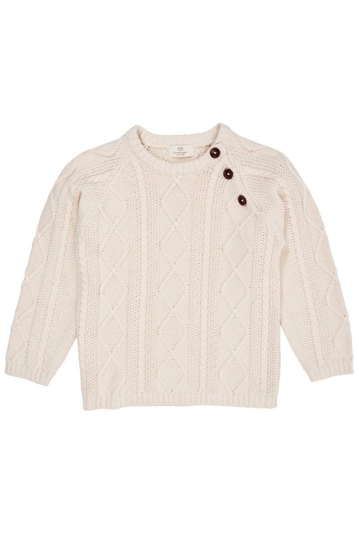 KNITTED JUMPER - CREAM