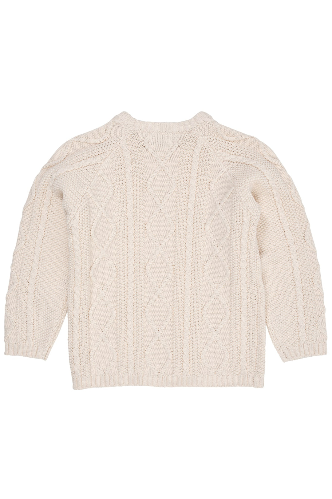 KNITTED JUMPER - CREAM