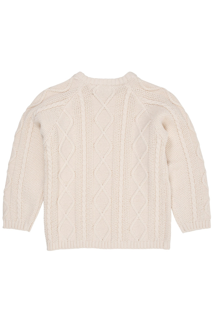 KNITTED JUMPER - CREAM