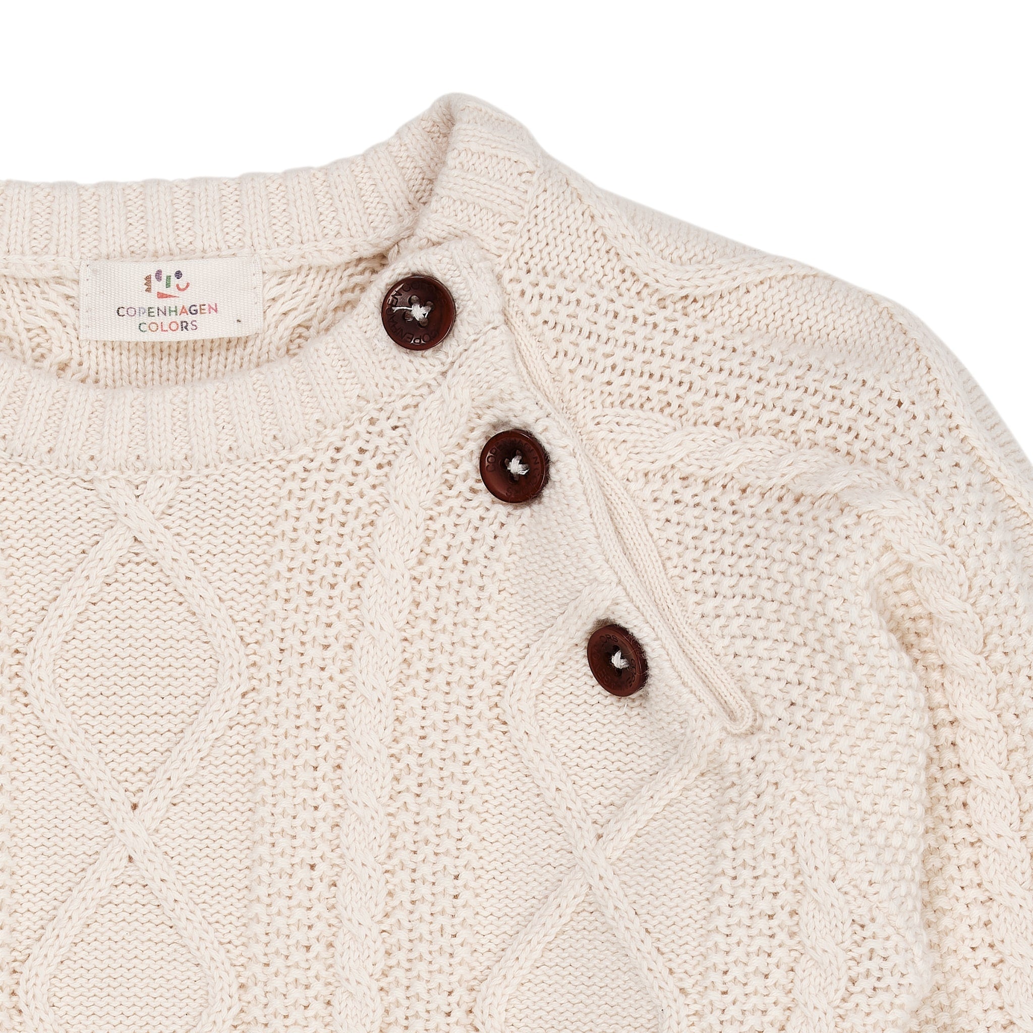 KNITTED JUMPER - CREAM