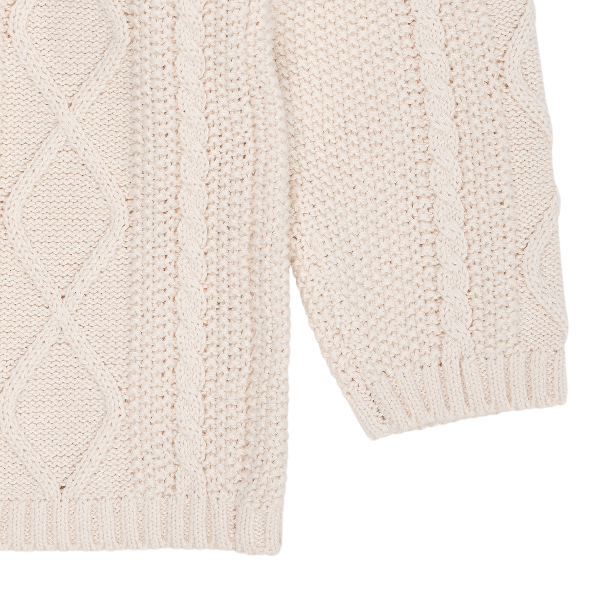 KNITTED JUMPER - CREAM