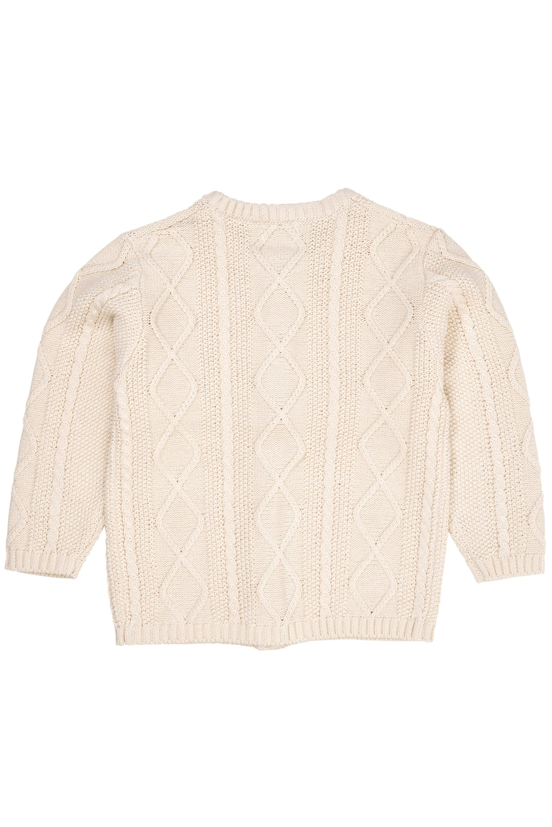 KNITTED CARDIGAN - CREAM