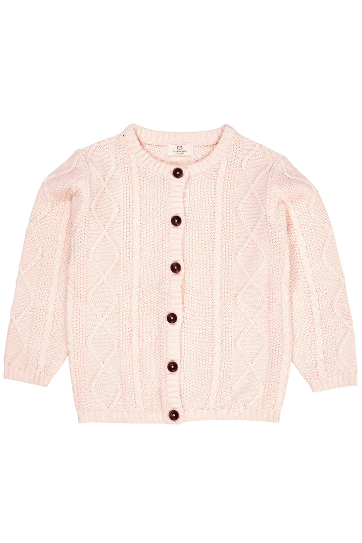 KNITTED CARDIGAN - SOFT PINK