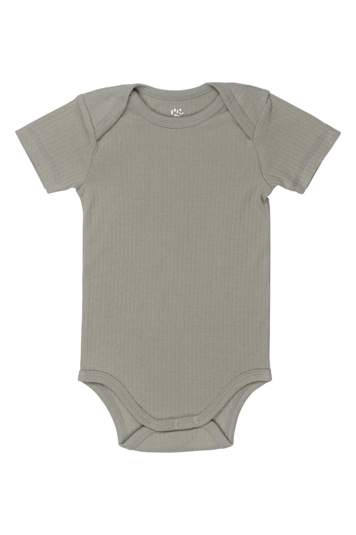 RIB JERSEY SHORT SLEEVE BODY - LT. GREY