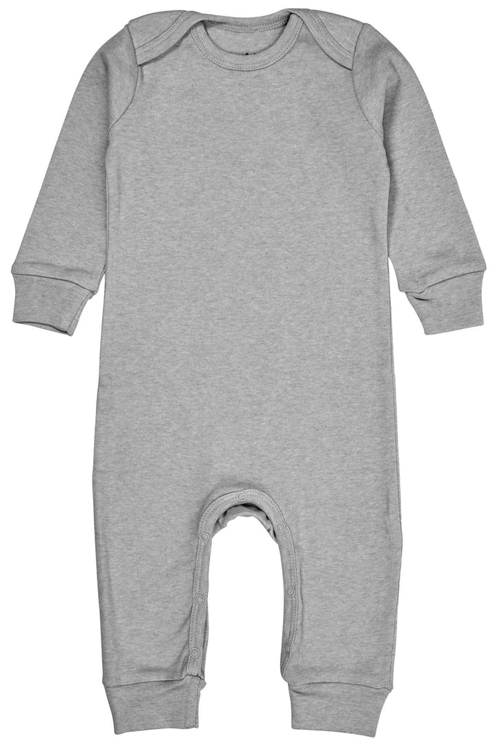 MELANGE FULL BODY ROMPER - GREY MELANGE