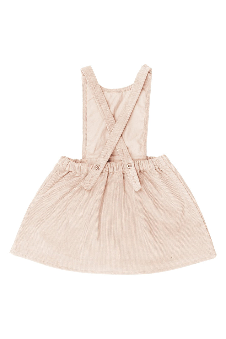 CORDUROY JUNIOR DRESS - SOFT PINK