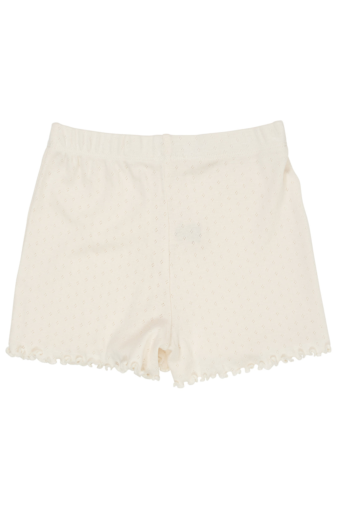 SUMMER POINTELLE SHORTS - CREAM