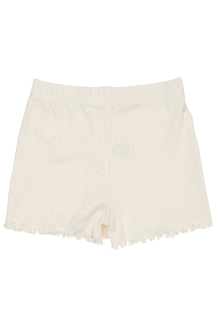 SUMMER POINTELLE SHORTS - CREAM