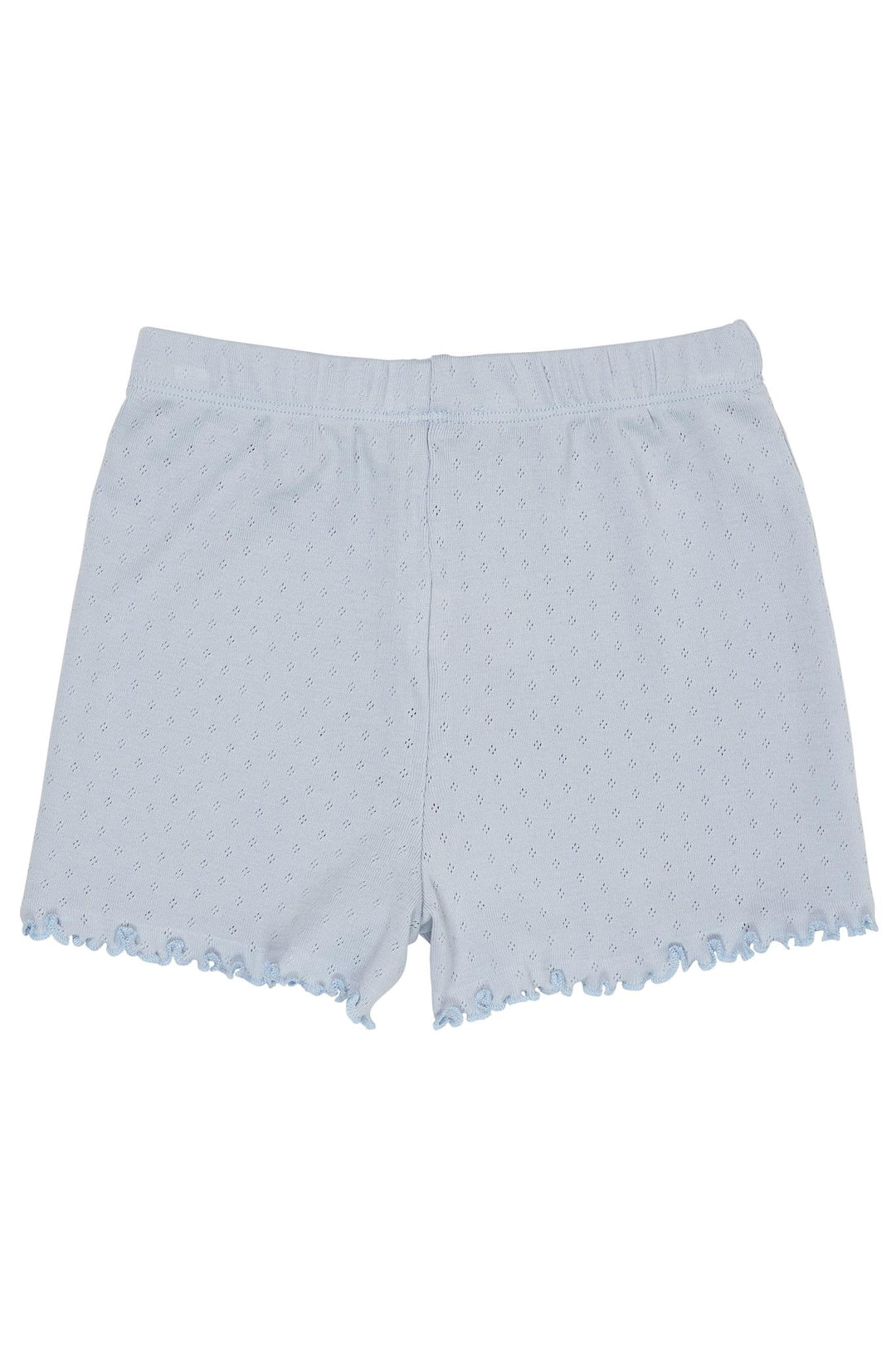 SUMMER POINTELLE SHORTS - DUSTY BLUE