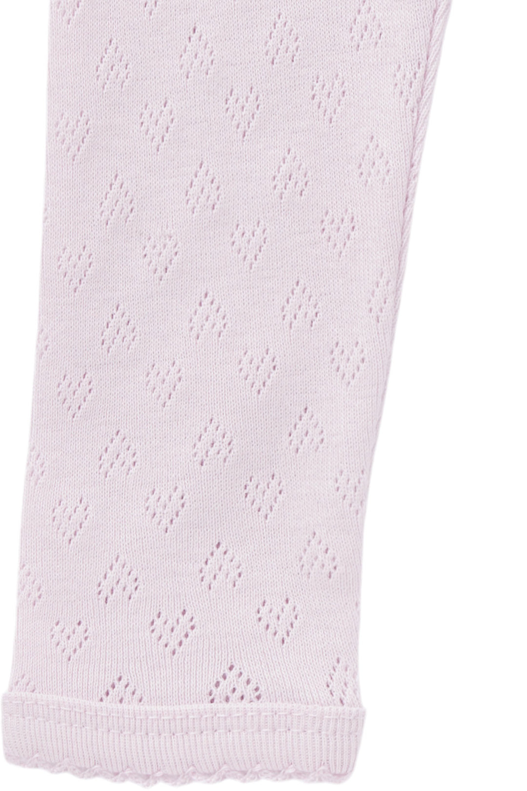 POINTELLE HEART LEGGINGS - LAVENDER