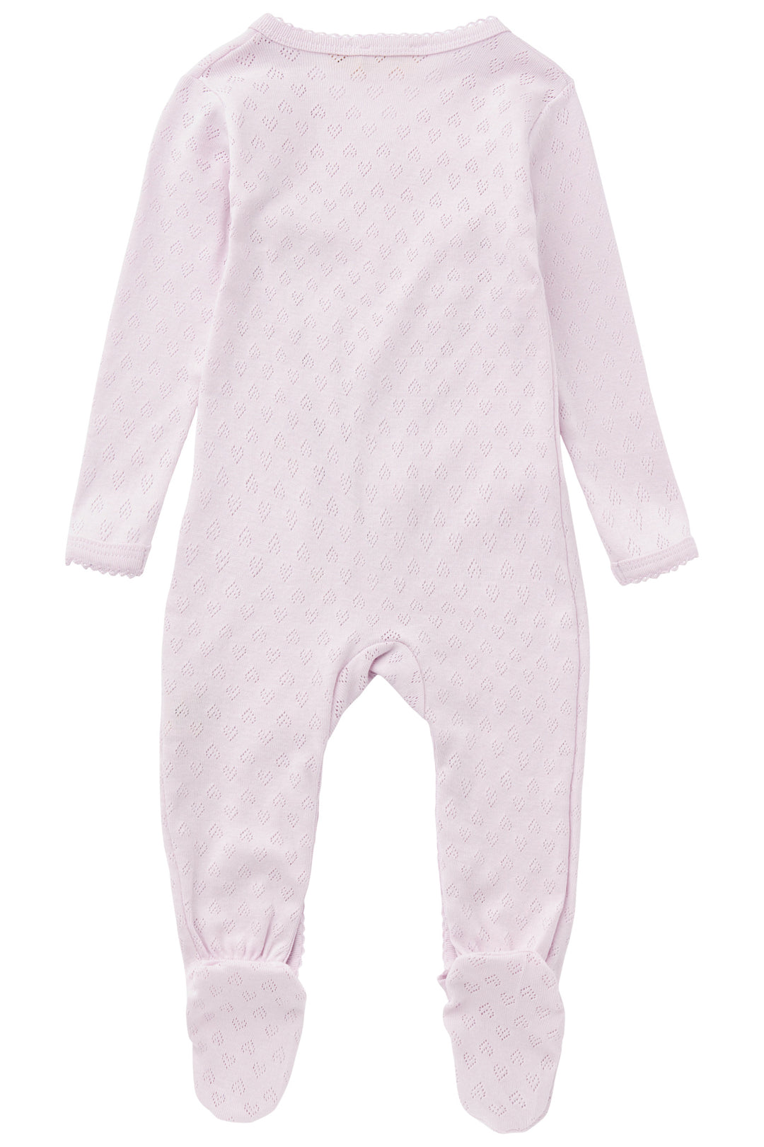 POINTELLE CROSS-OVER FULL BODY - LAVENDER