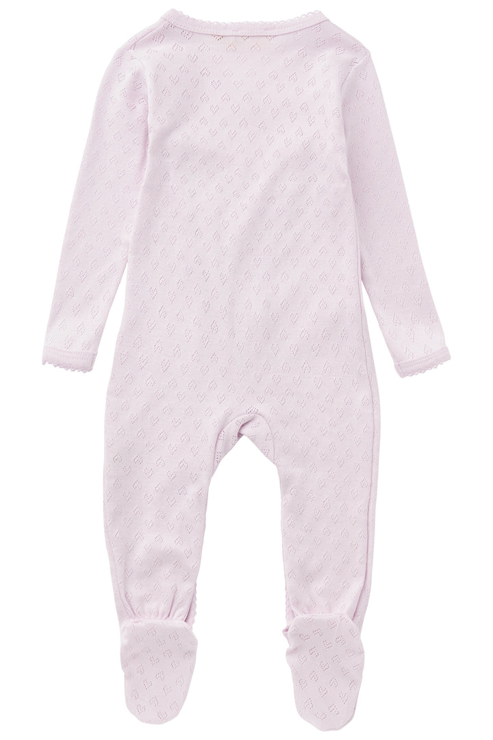 POINTELLE CROSS-OVER FULL BODY - LAVENDER