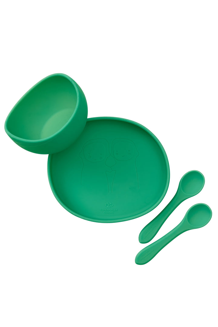 CURIOUS DINNER SET - SHARP GREEN