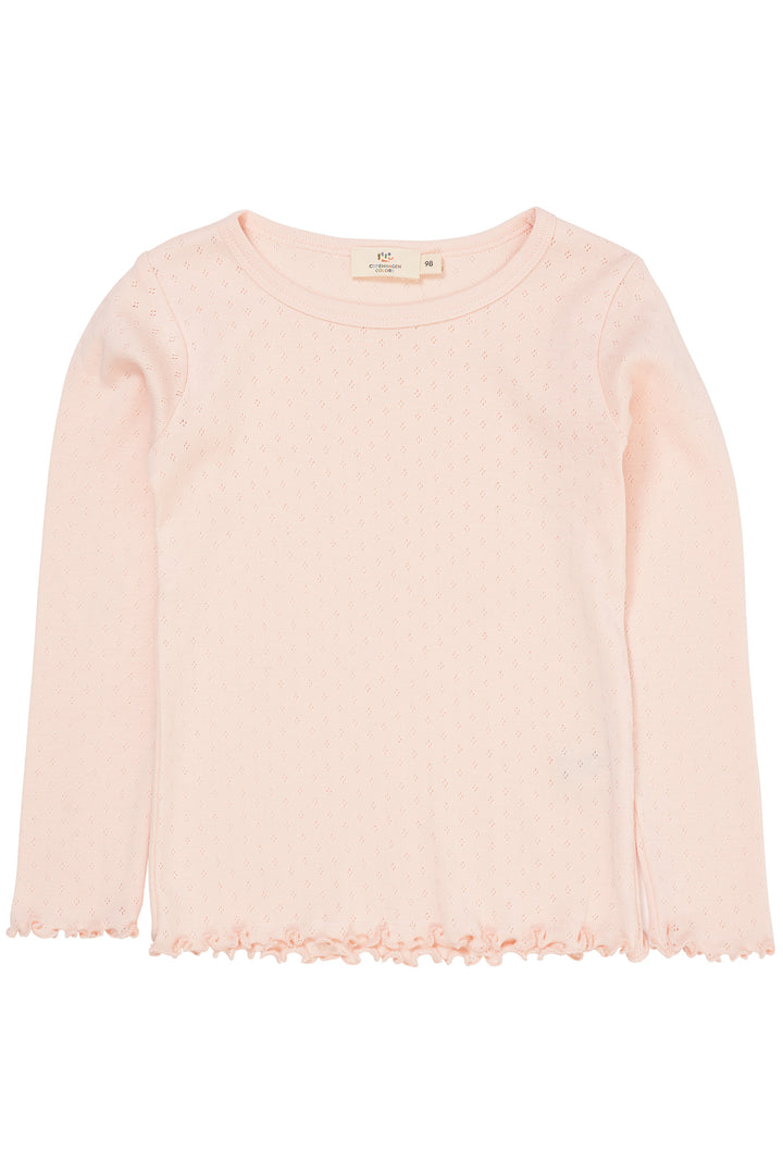 SUMMER POINTELLE LS TEE - DUSTY ROSE
