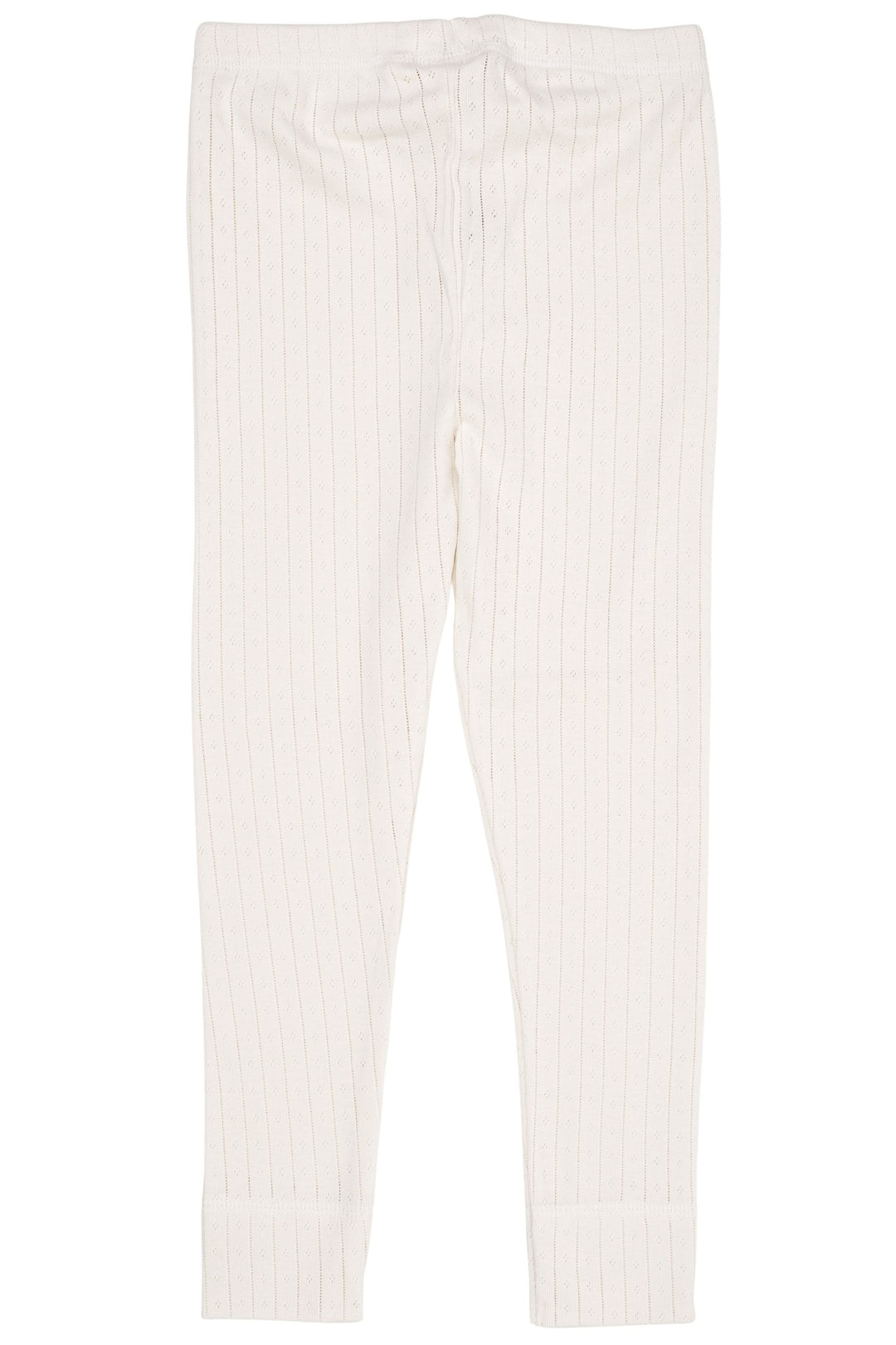 POINTELLE JUNIOR LEGGINGS W. STRING - CREAM