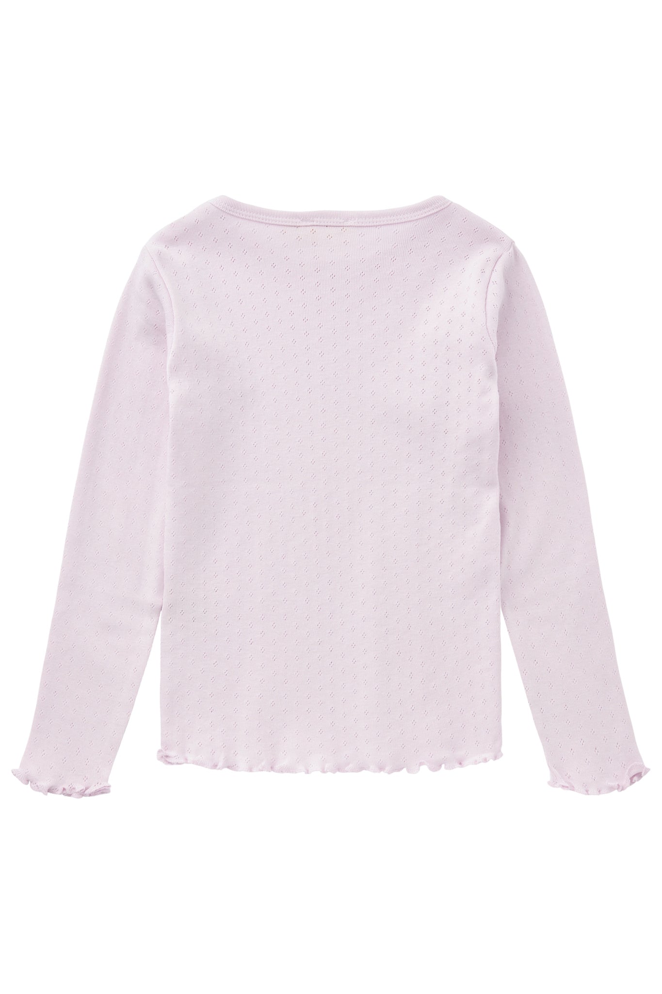 SUMMER POINTELLE LS TEE - LAVENDER