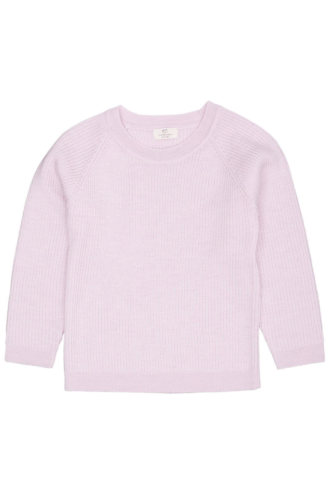 MERINO CLASSIC RIB BLOUSE - LAVENDER