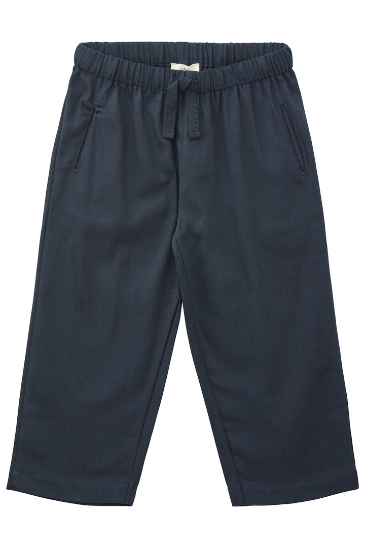 SOLID TWILL PANTS - NAVY
