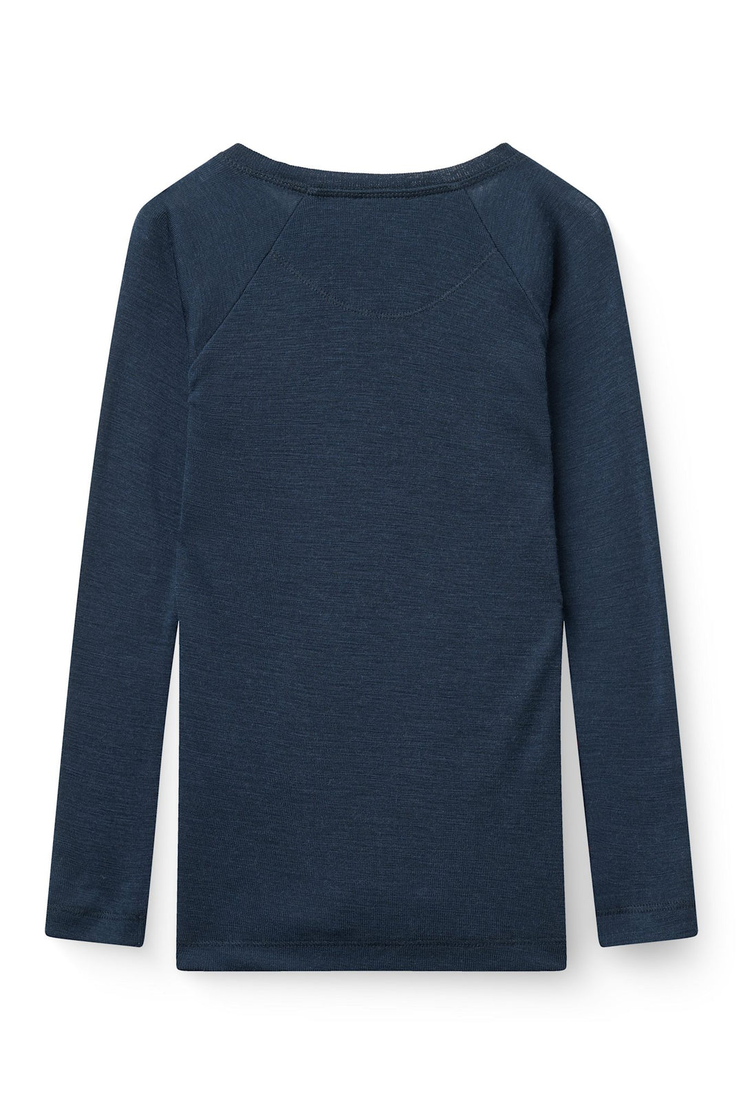 MERINO LIGHT KNITTED T-SHIRT LS - NAVY