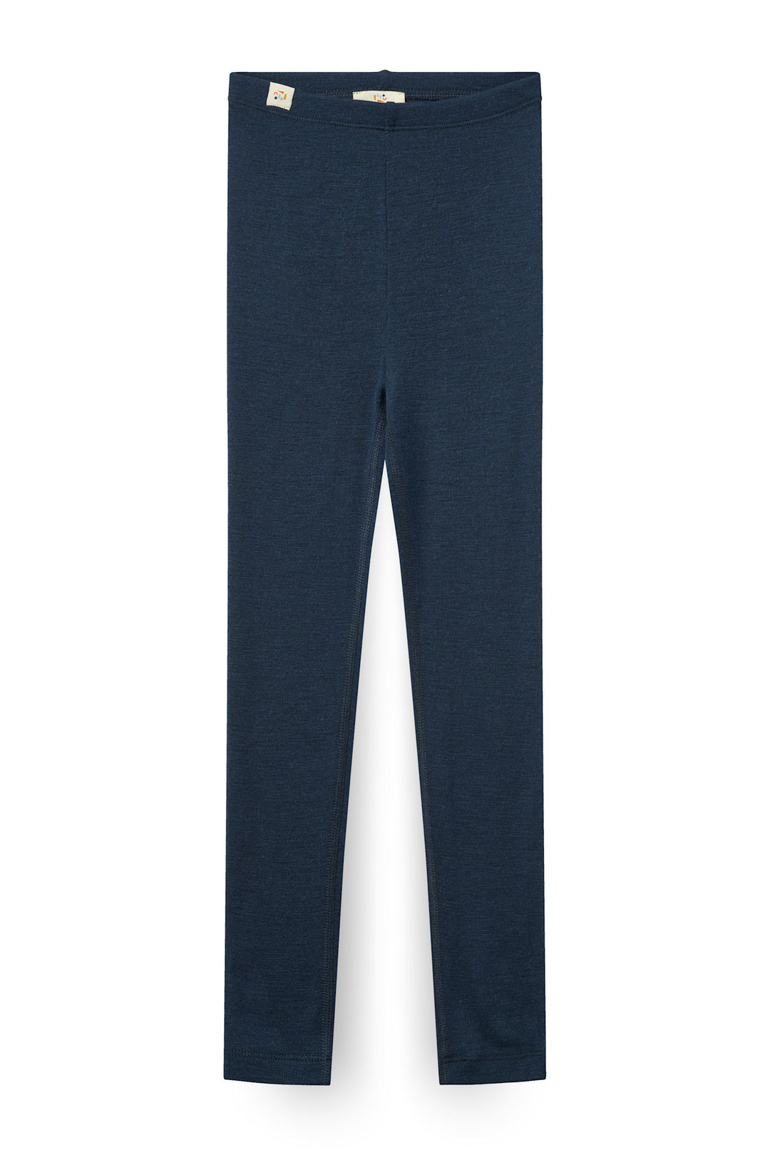 MERINO LIGHT KNITTED LEGGINGS - NAVY