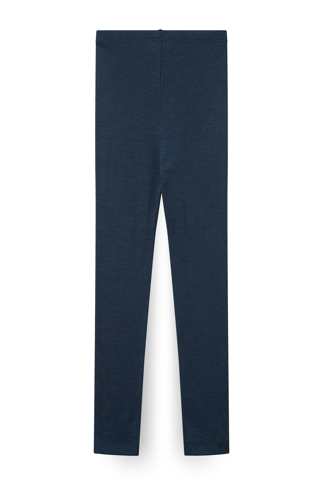 MERINO LIGHT KNITTED LEGGINGS - NAVY