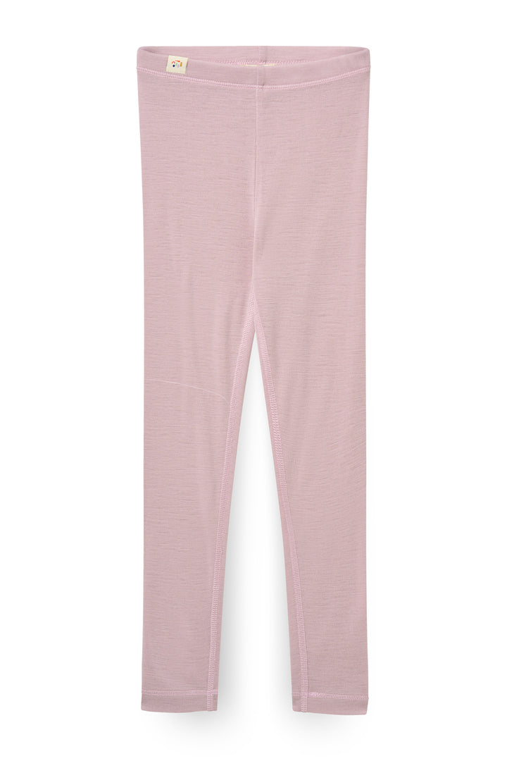Merino Light Knitted Leggings - Violet Ice
