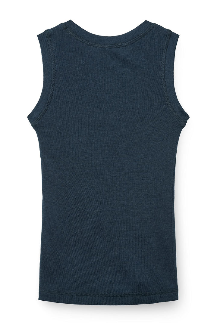 Merino Light Knitted Tank - NAVY