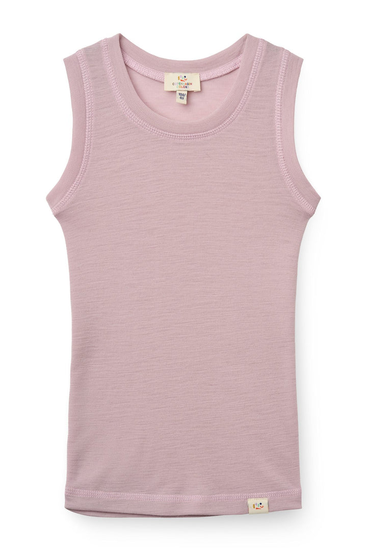 Merino Light Knitted Tank - VIOLET ICE