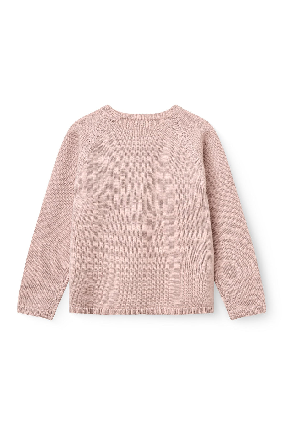 Merino Knitted Cardigan - VIOLET ICE