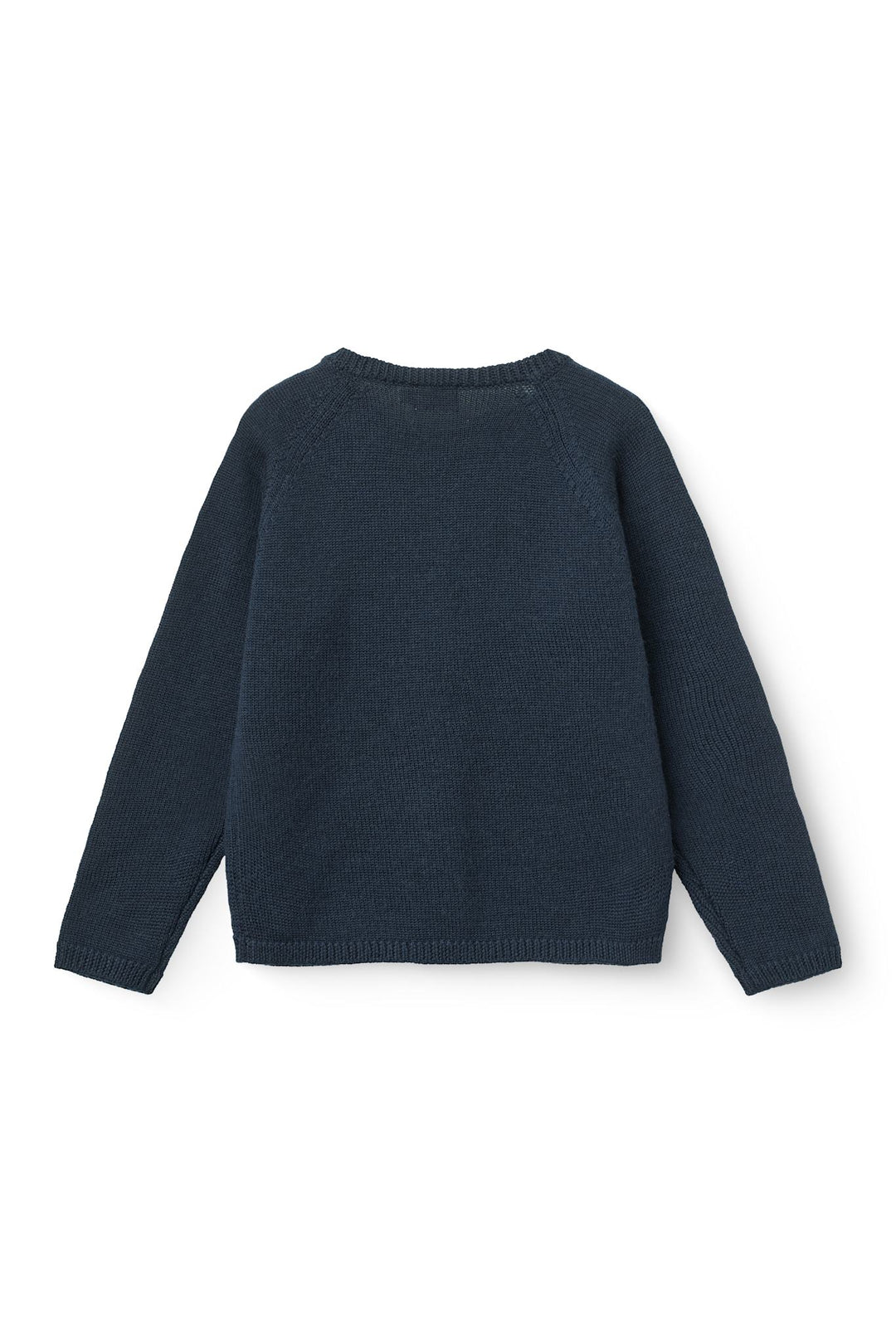 Merino Knitted Cardigan - NAVY