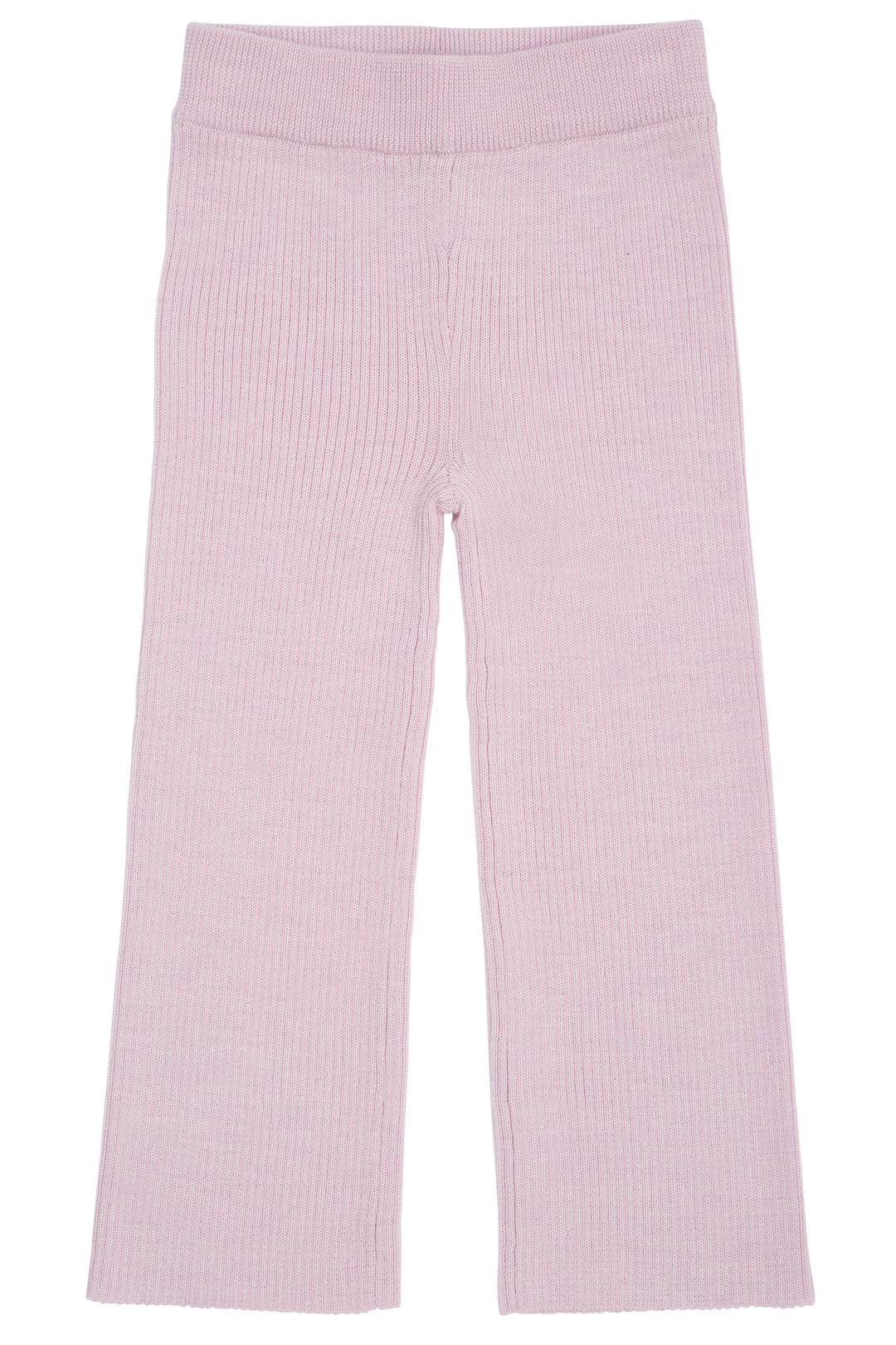 MERINO WIDE RIB PANTS - LAVENDER