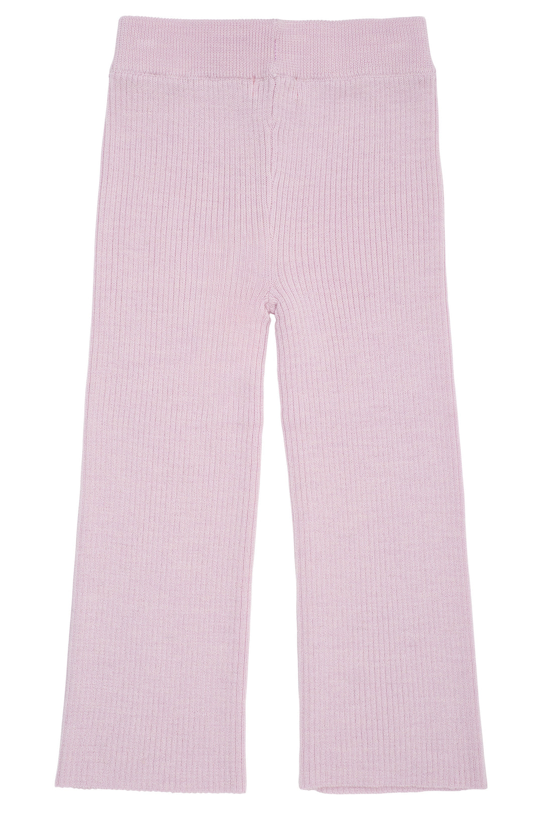 MERINO WIDE RIB PANTS - LAVENDER