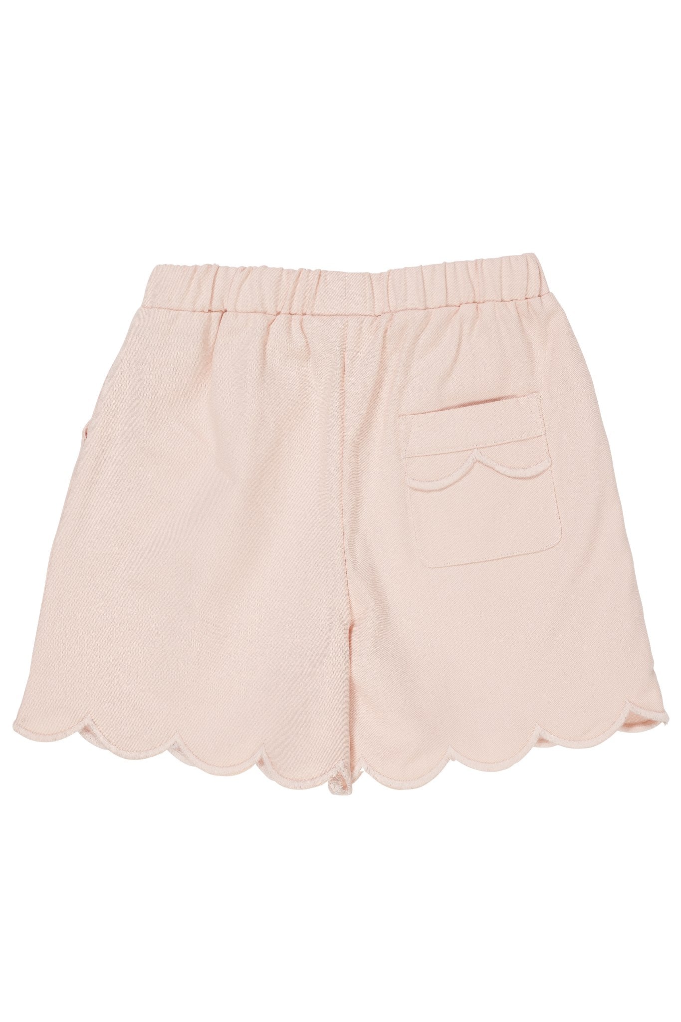 TWILL SHORTS W. DECO - DUSTY ROSE