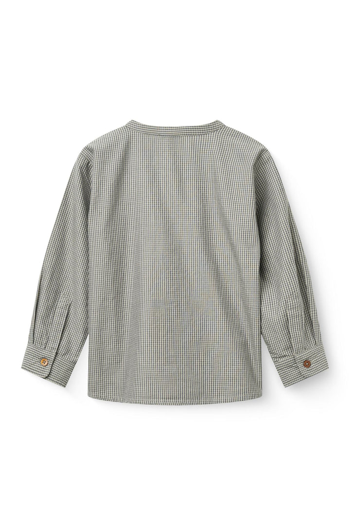 Check Shirt W. Placket - GREY CHECK COMB