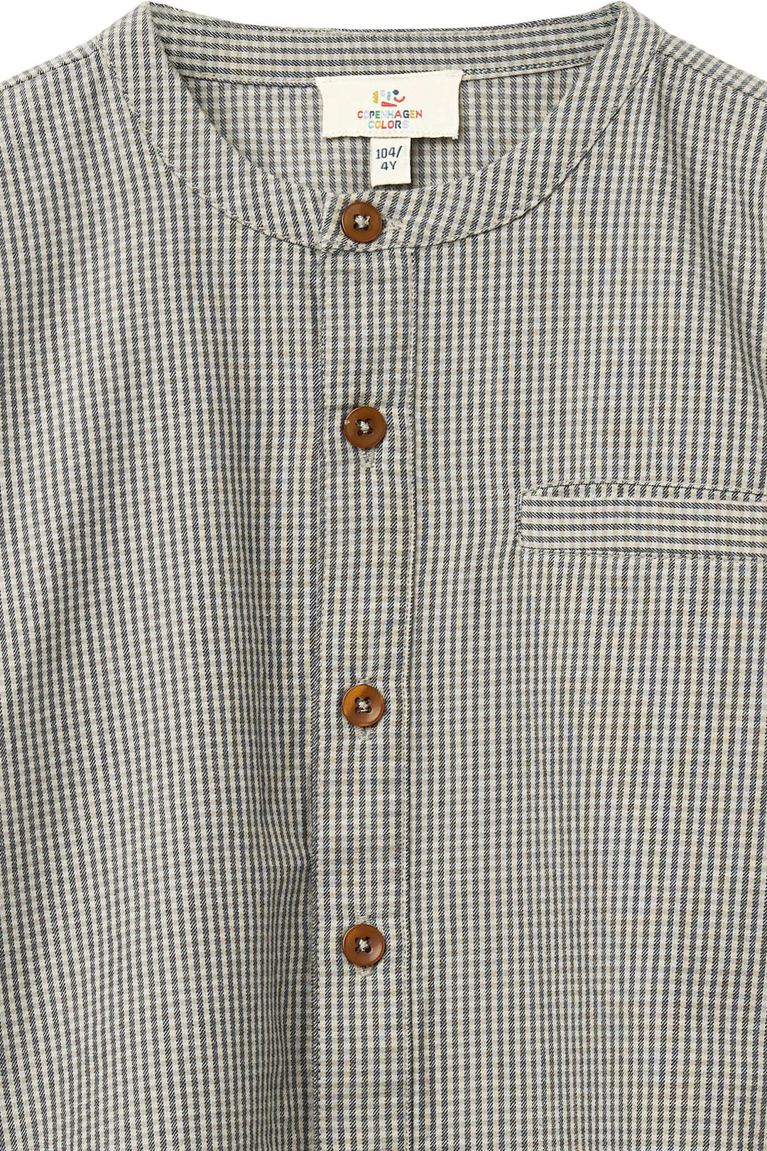 Check Shirt W. Placket - GREY CHECK COMB