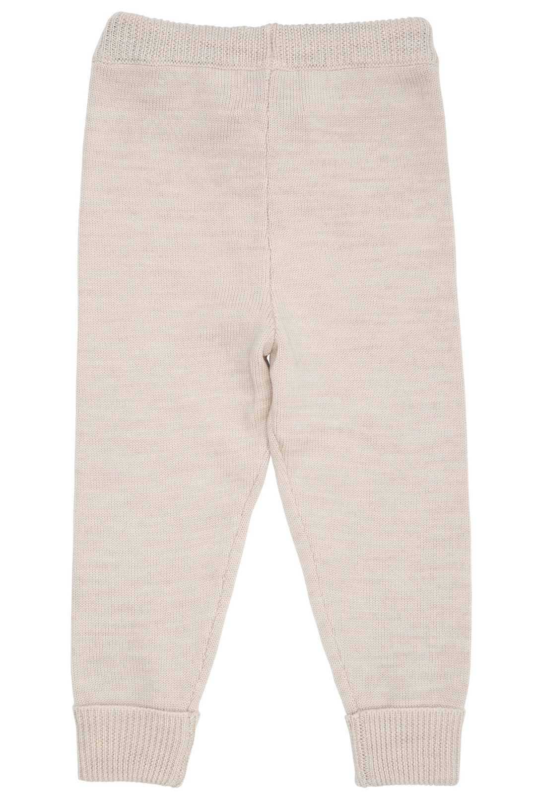 MERINO COZY PANT - PALE CREAM MELANGE