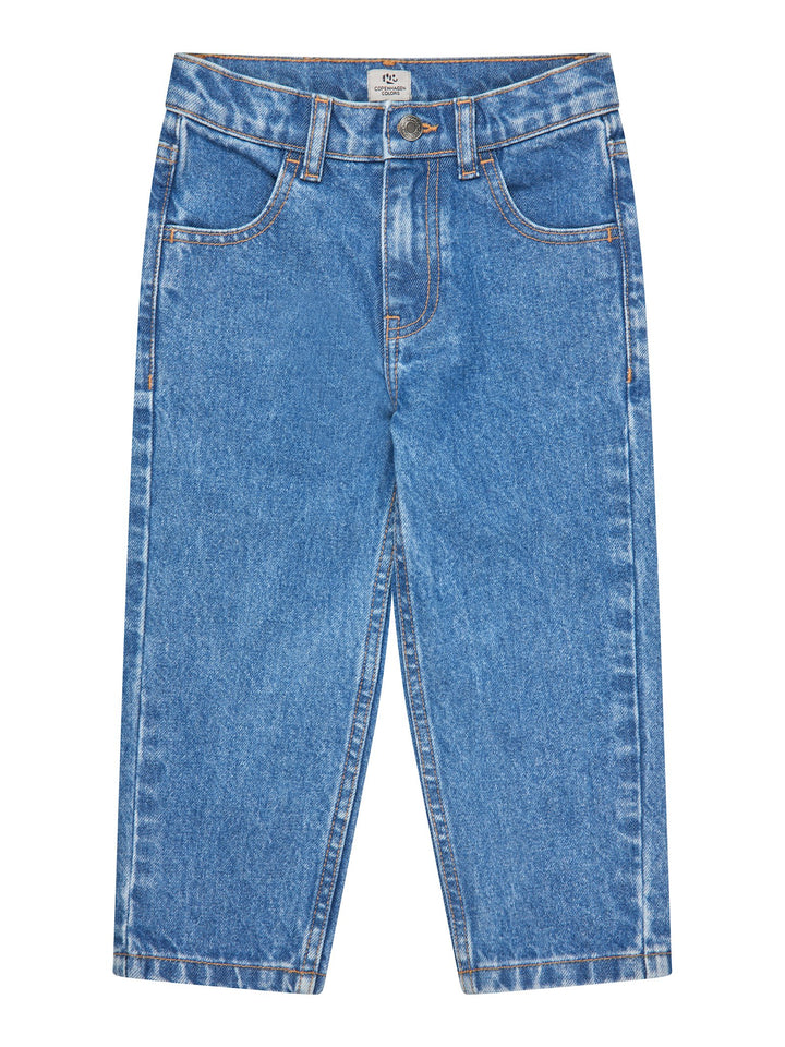 ORGANIC JUNIOR JEANS - REGULAR FIT - INDIGO BLUE WASHED