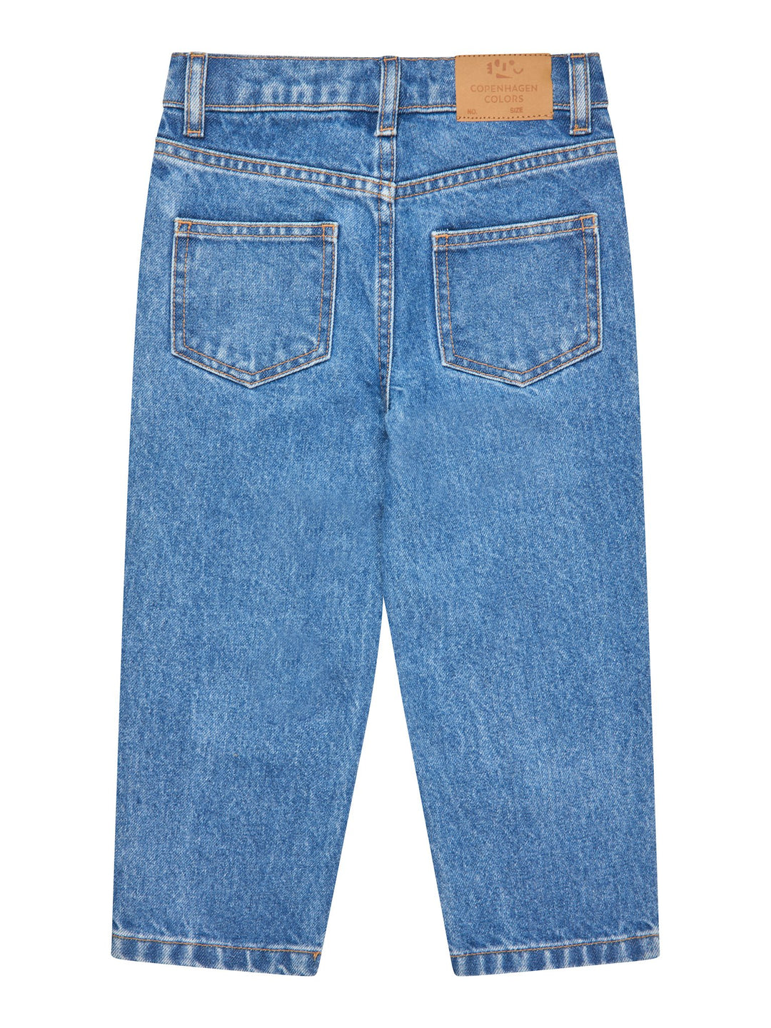 ORGANIC JUNIOR JEANS - REGULAR FIT - INDIGO BLUE WASHED