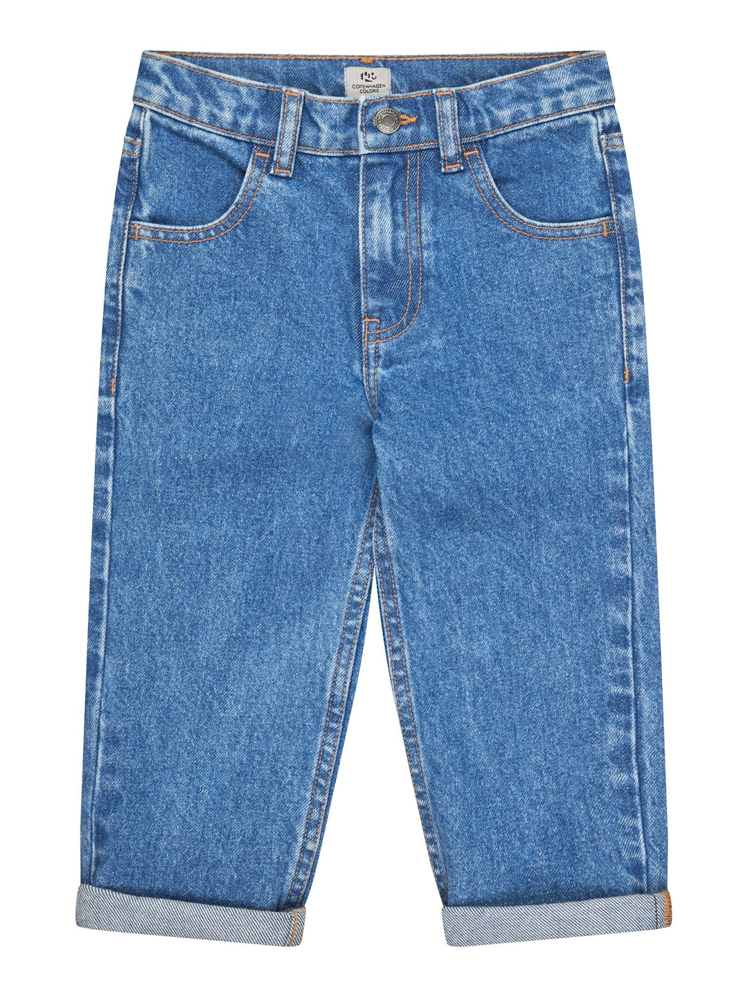 ORGANIC JUNIOR JEANS - REGULAR FIT - INDIGO BLUE WASHED