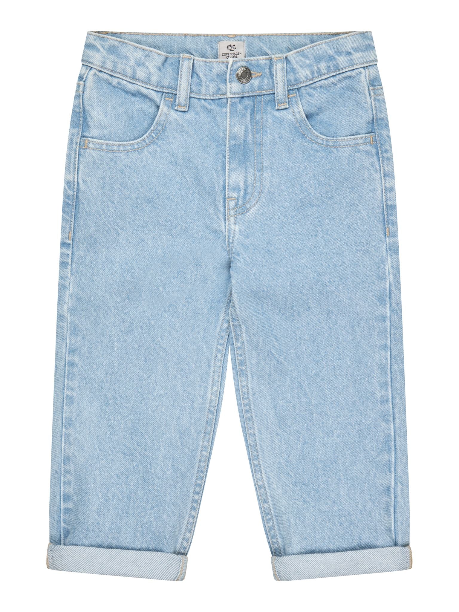 ORGANIC JUNIOR JEANS - REGULAR FIT - LT BLUE INDIGO WASHED